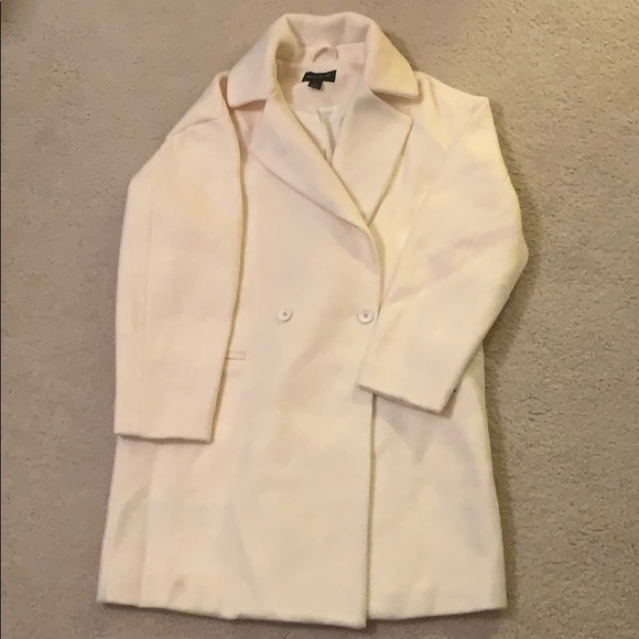 Something Navy Double Breasted Coat - Picture 2 of 3